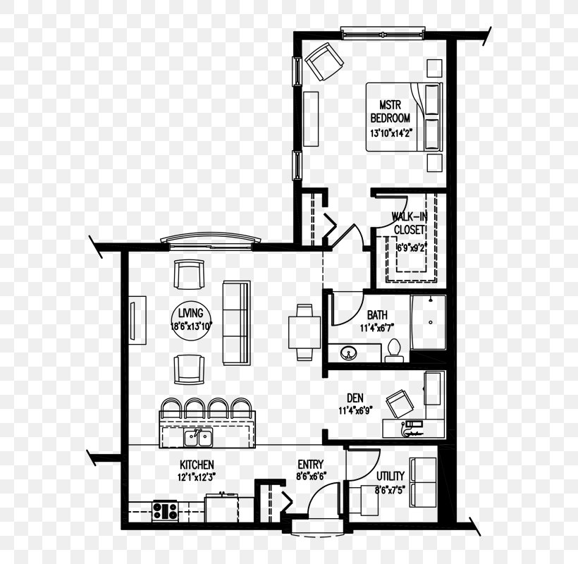 Floor Plan Apartment Furniture Bedroom, PNG, 800x800px, Floor Plan, Apartment, Architecture, Area, Artwork Download Free
