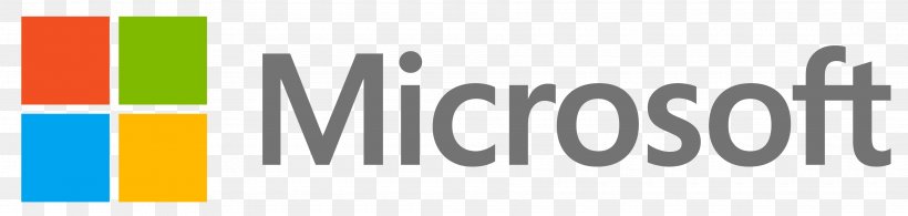 Microsoft Logo Computer Software, PNG, 3600x857px, Microsoft, Banner, Brand, Company, Computer Software Download Free