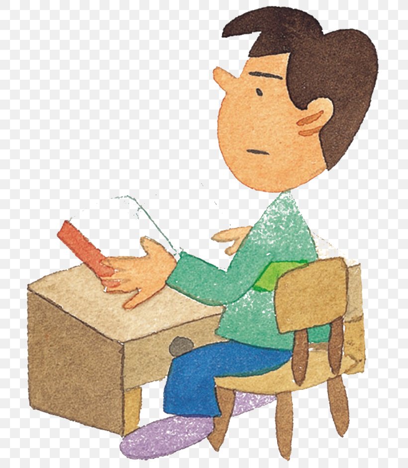 Table Student Learning Child Illustration, PNG, 720x940px, Child, Art, Author, Cartoon, Chihiro Iwasaki Download Free