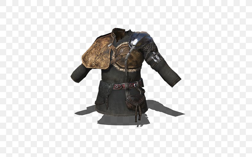 Dark Souls III Armour Body Armor Leather Hide, PNG, 512x512px, Dark Souls Iii, Armour, Black, Body Armor, Clothing Download Free
