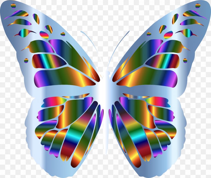 Monarch Butterfly Iridescence Rainbow Clip Art, PNG, 1920x1622px, Butterfly, Arthropod, Brush Footed Butterfly, Butterflies And Moths, Color Download Free
