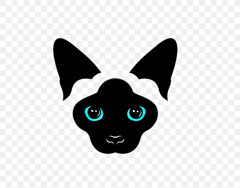 Siamese Cat Oriental Shorthair Kitten, PNG, 686x642px, Siamese Cat, Black, Black And White, Black Cat, Carnivoran Download Free