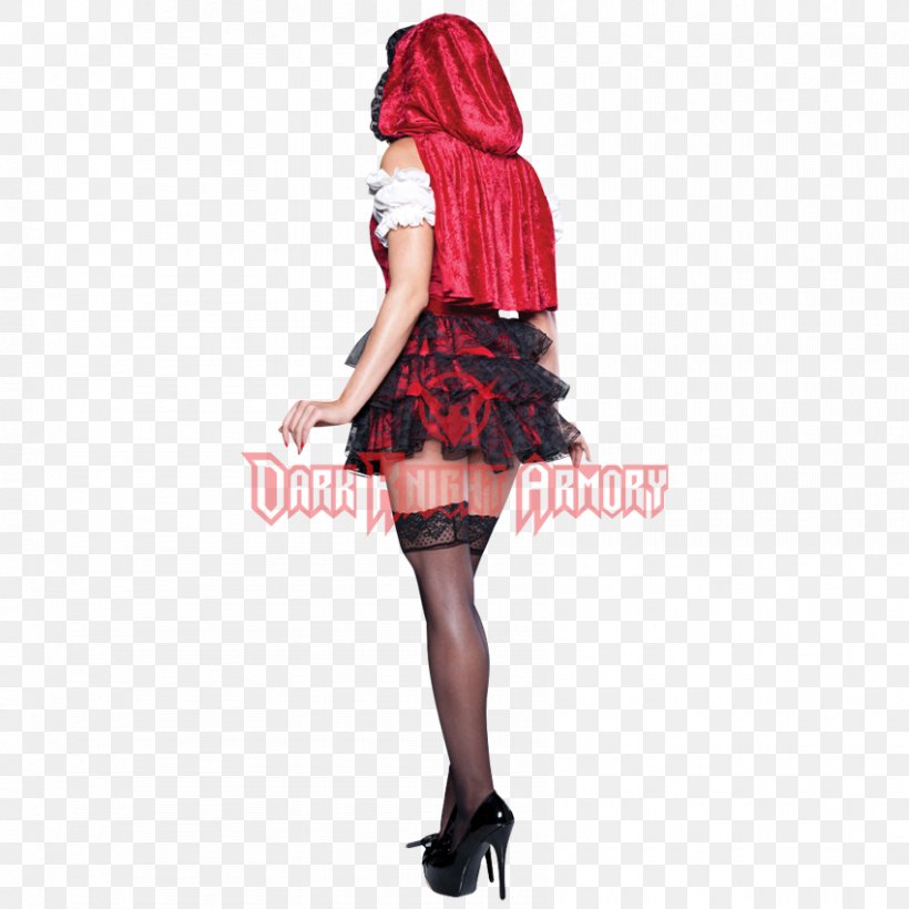 Little Red Riding Hood Costume Clothing Disguise Dress, PNG, 850x850px, Watercolor, Cartoon, Flower, Frame, Heart Download Free
