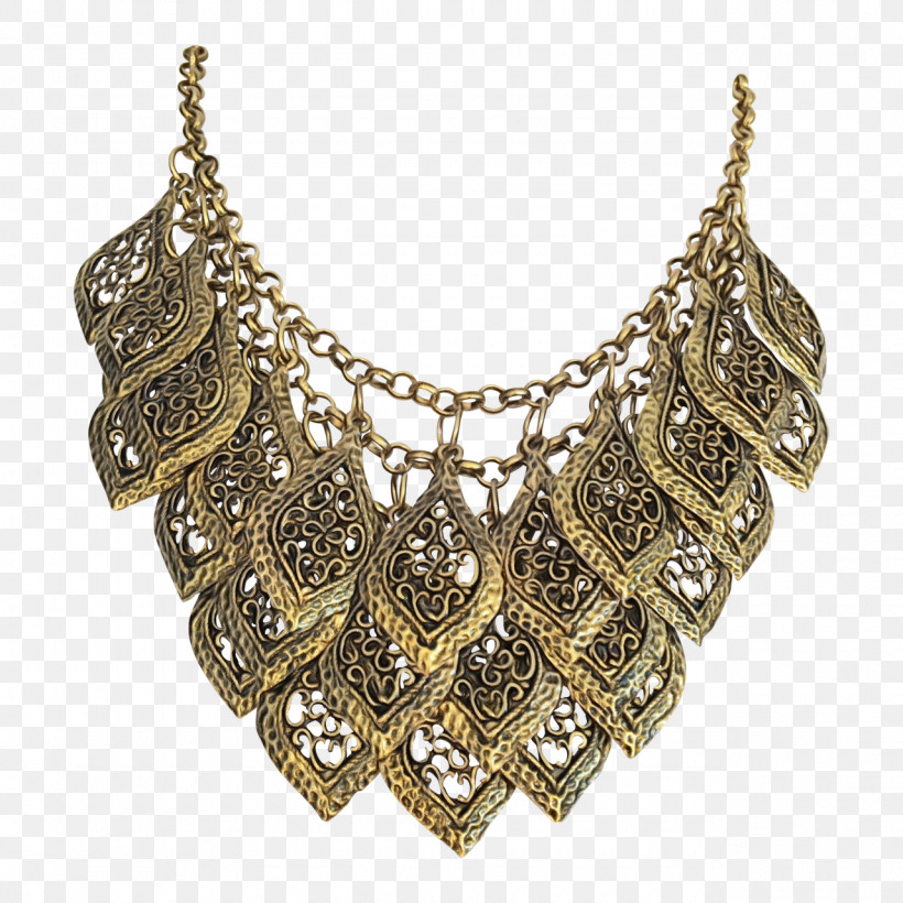 Necklace Gold Collar Gold Plating, PNG, 1280x1280px, Watercolor, Amazoncom, Bib, Chain, Chemistry Download Free