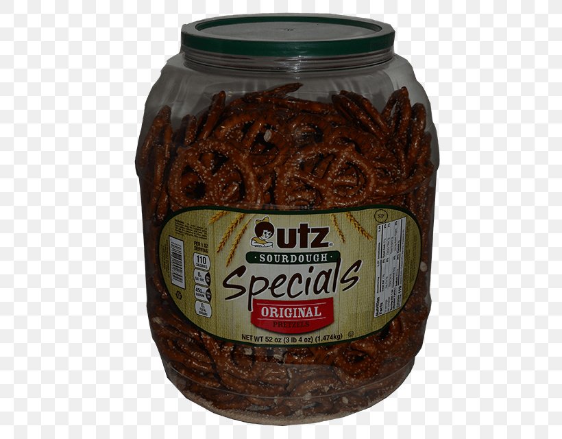 Pretzel Utz Quality Foods Ingredient Sourdough, PNG, 800x640px, Pretzel, Flavor, Ingredient, Jar, Ounce Download Free