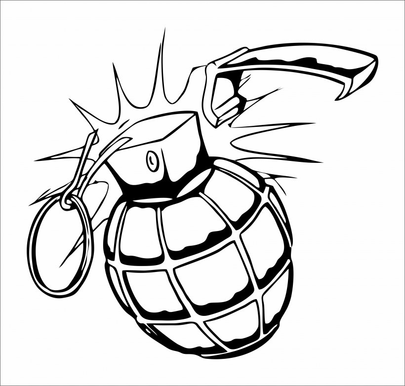 Tattoo Drawing Grenade Flash, PNG, 3180x3033px, Tattoo, Art, Artwork, Black And White, Decal Download Free