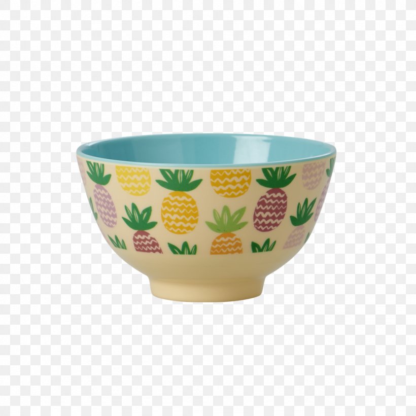 Bowl Melamine Breakfast Cereal Smoothie Pineapple, PNG, 1024x1024px, Bowl, Bacina, Breakfast Cereal, Ceramic, Couvert De Table Download Free
