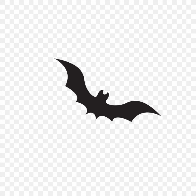 Halloween Bat, PNG, 1024x1024px, Halloween, Bat, Beak, Bird, Black Download Free