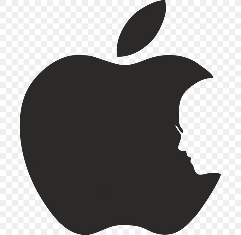 ICon: Steve Jobs Apple, PNG, 800x800px, Icon Steve Jobs, Apple, Black, Black And White, Decal Download Free