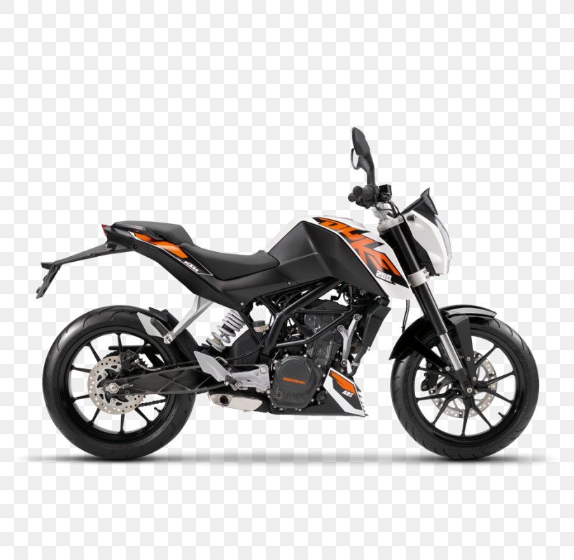 KTM 200 Duke Car Motorcycle KTM 125 Duke, PNG, 800x800px, Ktm, Automotive Exhaust, Automotive Exterior, Automotive Wheel System, Bicycle Download Free