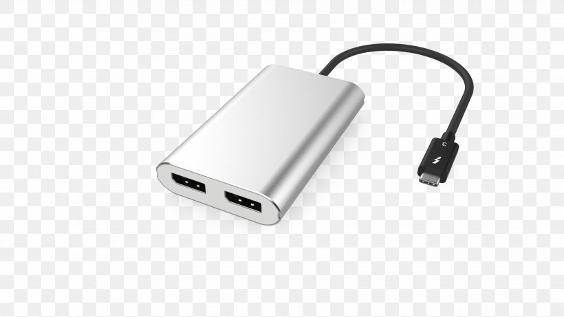 AC Adapter HDMI DisplayPort Thunderbolt, PNG, 3500x1970px, Adapter, Ac Adapter, Bus, Cable, Data Download Free