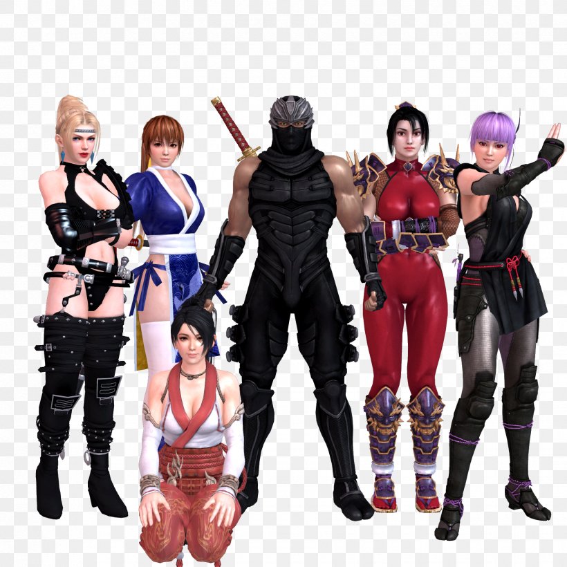 Ayane Ryu Hayabusa Kasumi Soulcalibur V, PNG, 1750x1750px, Ayane, Action Figure, Costume, Dead Or Alive 5, Fictional Character Download Free