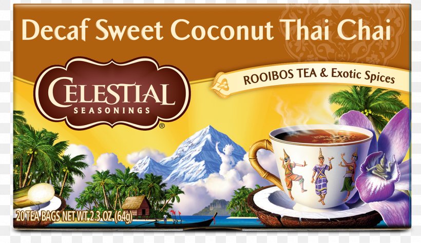Masala Chai Green Tea Food Herbal Tea, PNG, 1500x868px, Masala Chai, Advertising, Black Tea, Celestial Seasonings, Coffee Download Free
