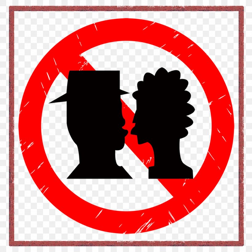 Prohibit Kissing Sign, PNG, 1501x1501px, Watercolor, Cartoon, Flower, Frame, Heart Download Free