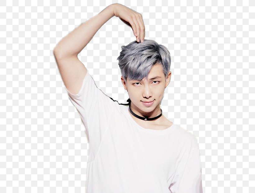 RM BTS Hair Coloring, PNG, 484x620px, Bts, Arm, Brown Hair, Chin, Color Download Free