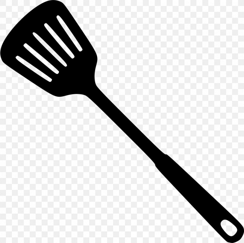 Spatula Tool Kitchen Utensil, PNG, 981x980px, Spatula, Animation, Black And White, Cdr, Cutlery Download Free