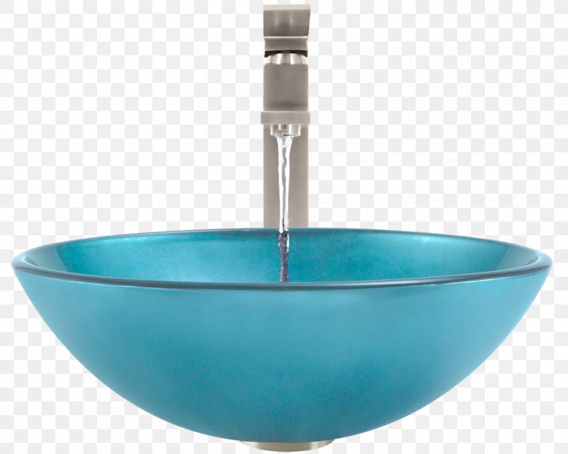 Toughened Glass Tap Bowl Sink, PNG, 1000x800px, Glass, Aqua, Bathroom, Bathroom Sink, Blue Download Free