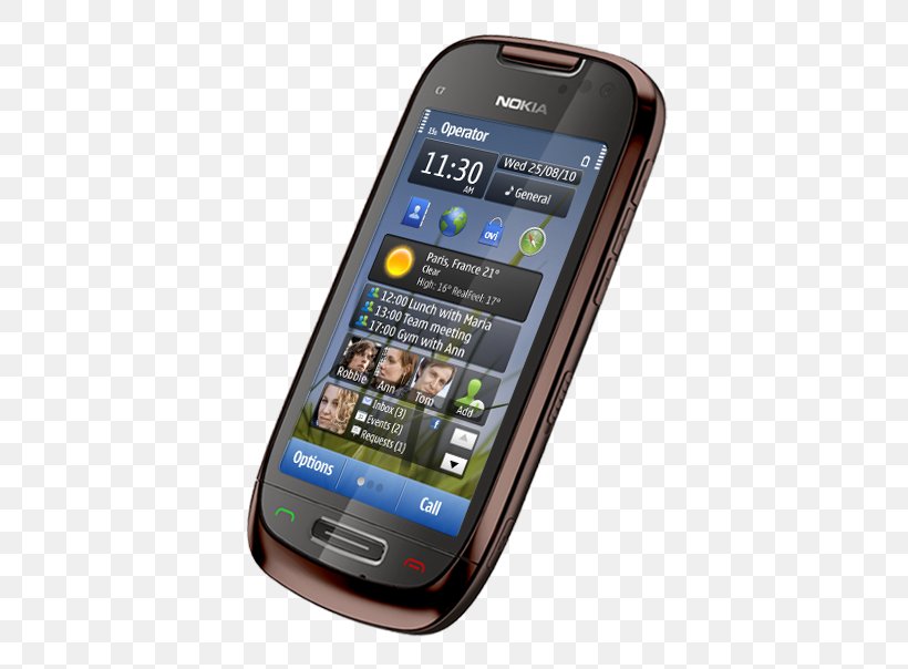 Feature Phone Smartphone Nokia C7-00 Nokia Lumia 800 Nokia E7-00, PNG, 604x604px, Feature Phone, Cellular Network, Communication Device, Electronic Device, Gadget Download Free