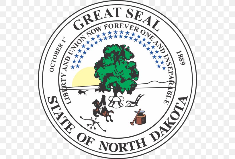 Seal Of North Dakota Ohio Flag Of North Dakota U.S. State, PNG, 555x555px, North Dakota, Area, Brand, Flag Of North Dakota, Furniture Download Free