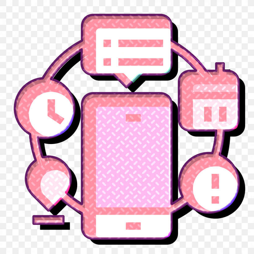 Automation Icon Home Automation Icon Technologies Disruption Icon, PNG, 1090x1090px, Automation Icon, Home Automation Icon, Line, Pink, Technologies Disruption Icon Download Free