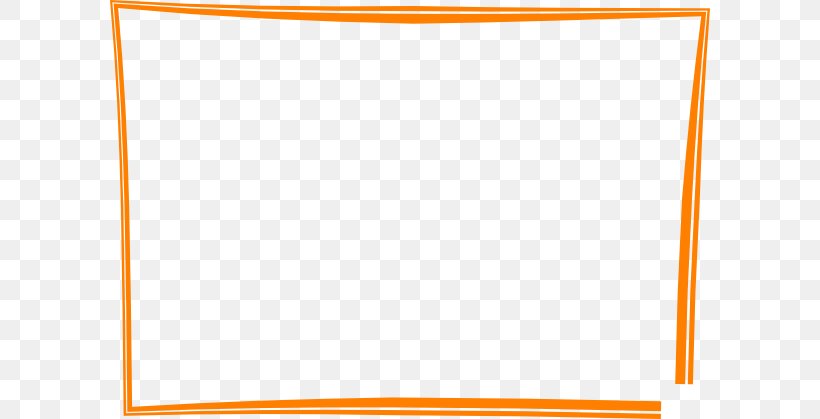 Borders And Frames Window Picture Frames Clip Art, PNG, 600x419px, Borders And Frames, Area, Drawing, Free Content, Orange Download Free