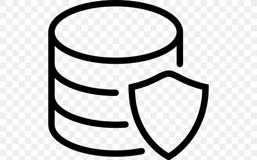Database Remote Backup Service, PNG, 512x512px, Database, Backup, Black, Black And White, Computer Servers Download Free