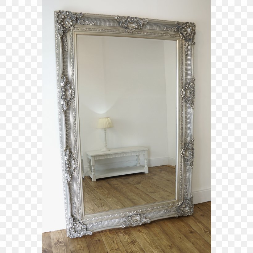 Mirror Silver Picture Frames Wall Furniture, PNG, 2048x2048px, Mirror, Antique, Decorative Arts, Floor, Furniture Download Free