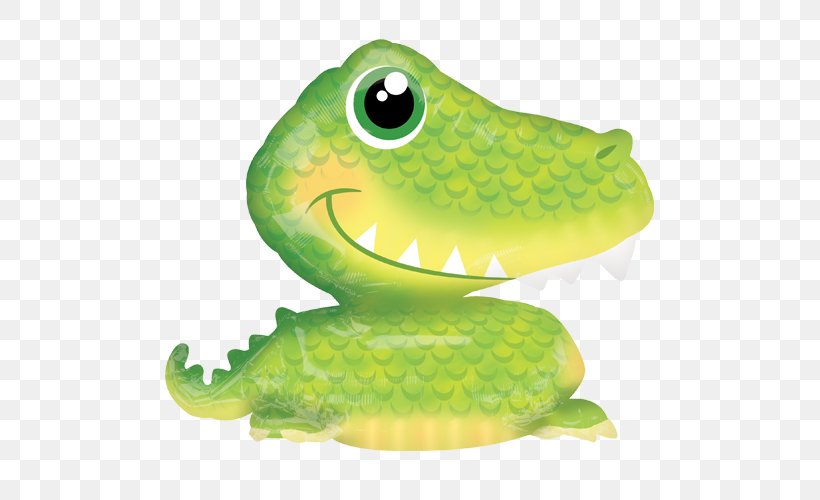 Alligators Crocodile Mylar Balloon True Frog, PNG, 500x500px, Alligators, Aluminium Foil, Amphibian, Balloon, Birthday Download Free