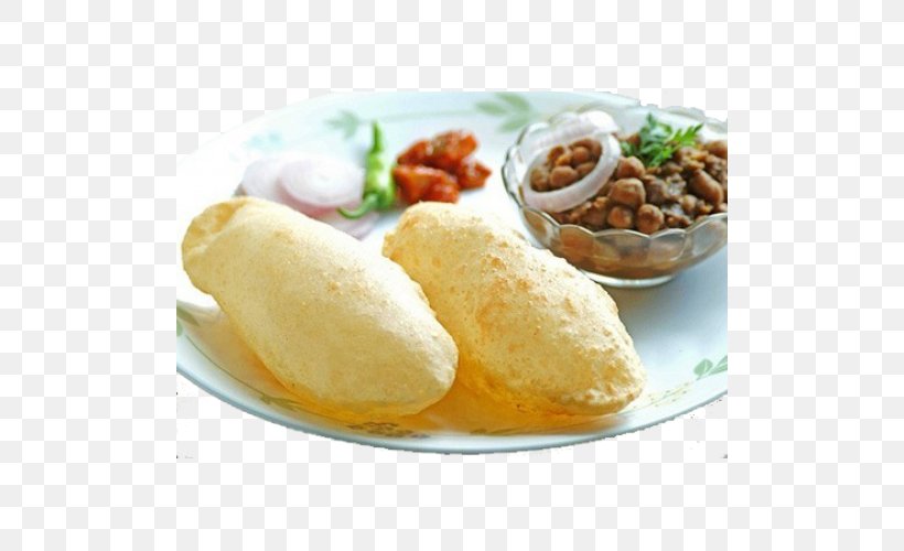 Bhatoora Chole Bhature Chana Masala Punjabi Cuisine Puri, PNG, 500x500px, Bhatoora, Aloo Tikki, Asian Food, Breakfast, Chana Masala Download Free