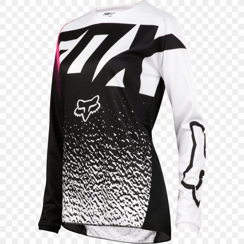 Motocross Fox Racing Cycling Jersey Motorcycle, PNG, 1000x1000px, Motocross, Black, Brand, Child, Clothing Download Free