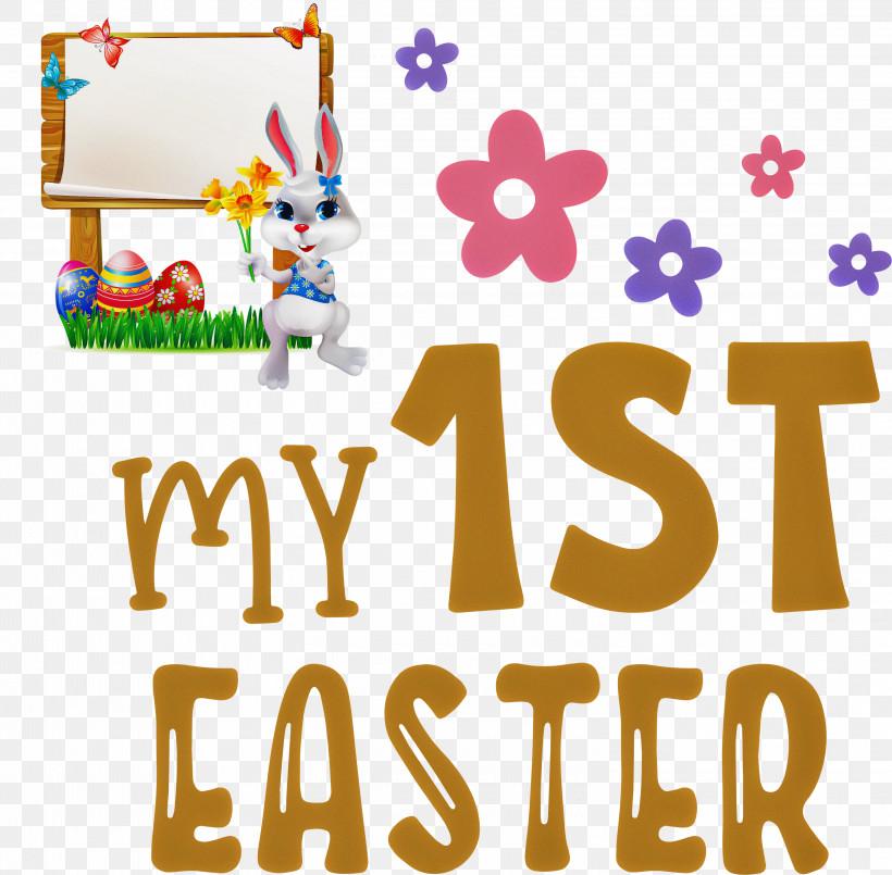 My 1st Easter Easter Bunny Easter Day, PNG, 3000x2947px, My 1st Easter, Behavior, Easter Bunny, Easter Day, Geometry Download Free