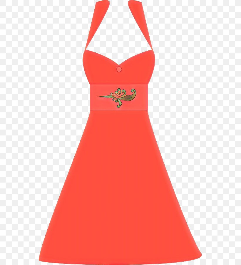 Orange, PNG, 555x900px, Cartoon, Aline, Clothing, Cocktail Dress, Day Dress Download Free