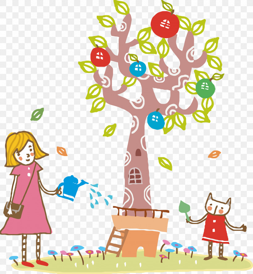 Tree Cartoon Happy Sharing Plant, PNG, 2764x3000px, Tu Bishvat Tree, Abstract Tree, Cartoon, Cartoon Tree, Happy Download Free
