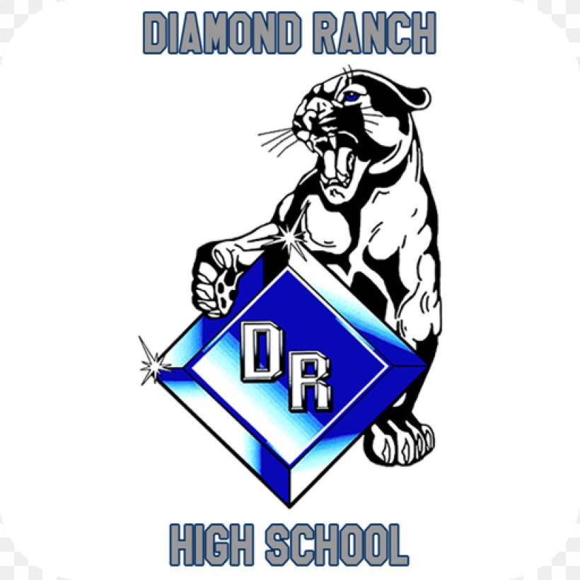 Diamond Ranch High School Pomona Apple Valley High School Gladstone High School, PNG, 1024x1024px, Diamond Ranch High School, Apple Valley High School, Area, Arroyo Valley High School, Art Download Free
