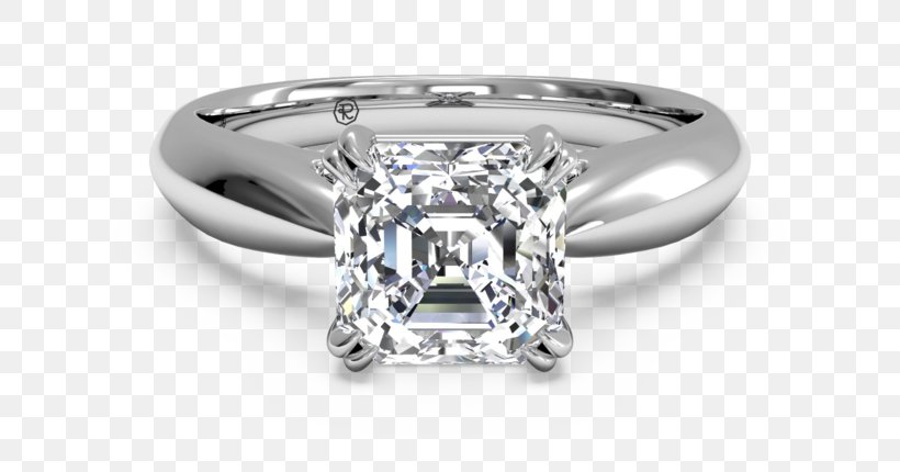 Diamond Wedding Ring Engagement Ring Solitaire, PNG, 640x430px, Diamond, Asscher, Body Jewelry, Carat, Claddagh Ring Download Free