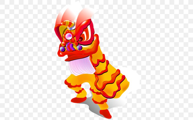 Lion Dance Chinese New Year Icon, PNG, 512x512px, Lion, Art, Cartoon, Chinese New Year, Dragon Boat Festival Download Free