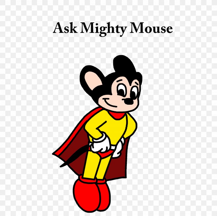 Mighty Mouse Cartoon Line Art Clip Art, PNG, 1600x1600px, Mighty Mouse, Area, Art, Artwork, Cartoon Download Free
