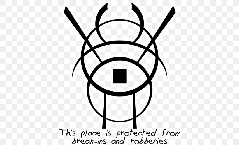 Sigil Magic Witchcraft Symbol Grimoire, PNG, 500x500px, Sigil, Angel, Black And White, Curse, Face Download Free