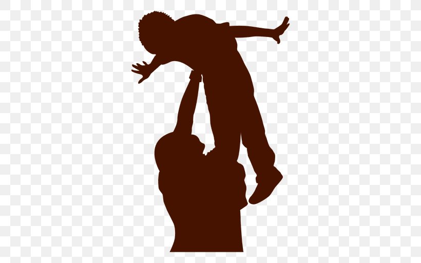 Silhouette Father's Day, PNG, 512x512px, Silhouette, Arm, Child, Father, Father S Day Download Free