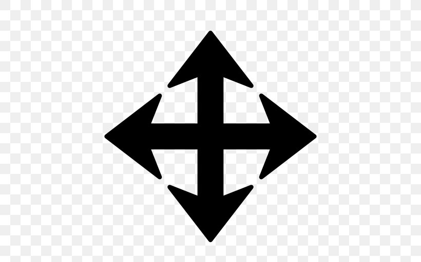 Arrow Logo Symbol, PNG, 512x512px, Logo, Black And White, Royaltyfree, Star, Symbol Download Free