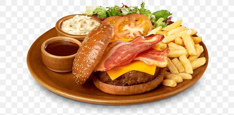 French Fries Hamburger Barbecue Full Breakfast Breakfast Sandwich, PNG, 1000x495px, French Fries, American Food, Barbecue, Breakfast, Breakfast Sandwich Download Free