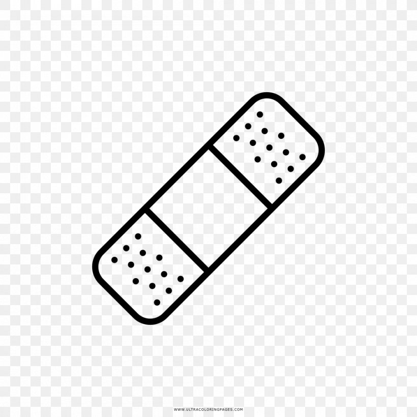 Adhesive Bandage Drawing Band-Aid Coloring Book, PNG, 1000x1000px, Adhesive Bandage, Area, Band Aid, Bandage, Bandaid Download Free