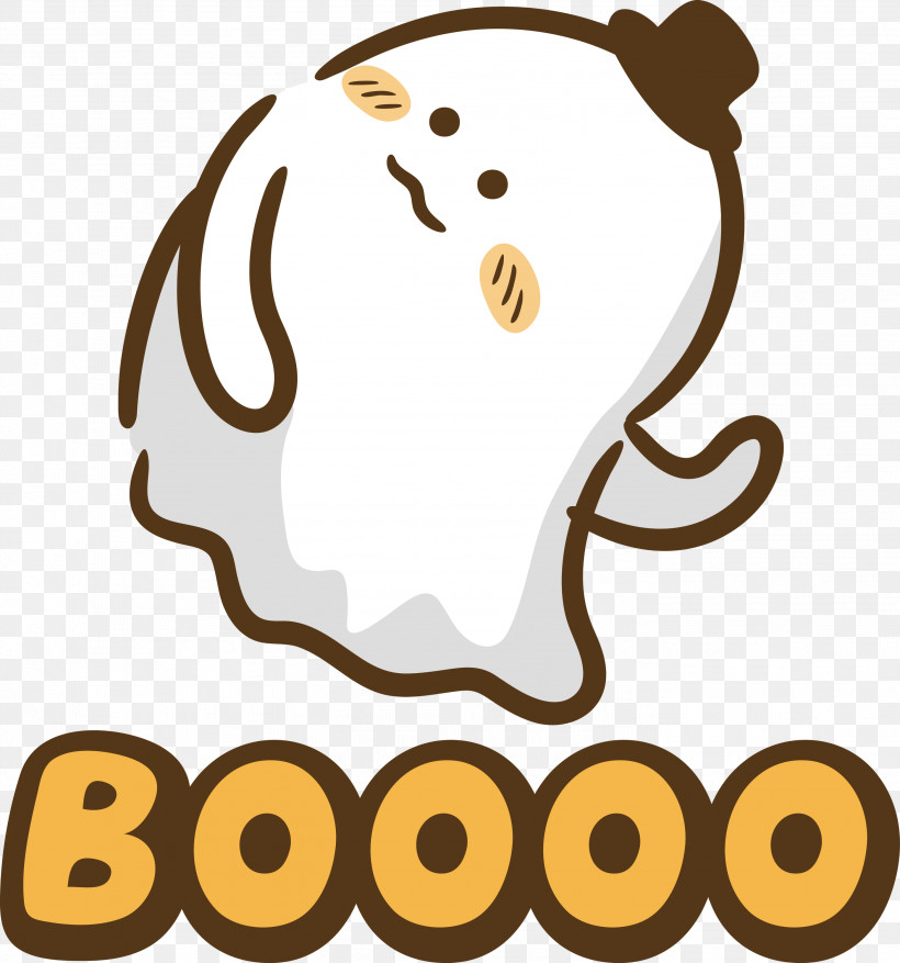 Boo Halloween, PNG, 2803x3000px, Boo, Behavior, Cartoon, Halloween, Happiness Download Free