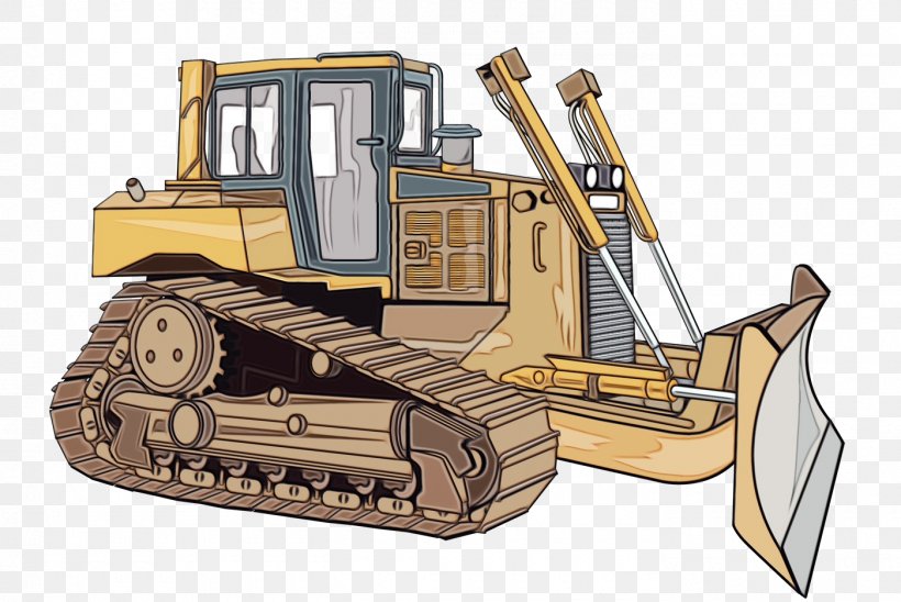 Construction Equipment Bulldozer Vehicle, PNG, 1400x937px, Watercolor, Bulldozer, Construction Equipment, Paint, Vehicle Download Free