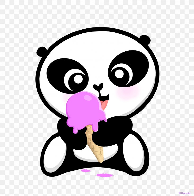 Giant Panda Cuteness Bear Drawing Starbucks, PNG, 2546x2571px, Watercolor, Cartoon, Flower, Frame, Heart Download Free