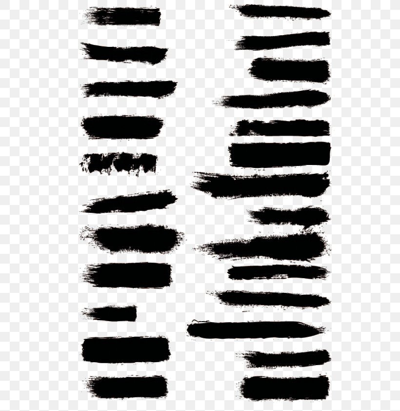 Ink Brush Paintbrush, PNG, 596x842px, Ink Brush, Black And White, Brush, Calligraphy, Drawing Download Free