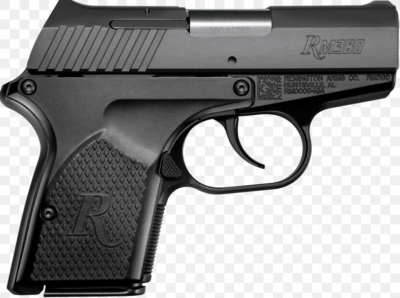 Remington RM380 .380 ACP Remington Arms Pistol Firearm, PNG, 1600x1193px, 40 Sw, 380 Acp, Remington Rm380, Air Gun, Airsoft Download Free