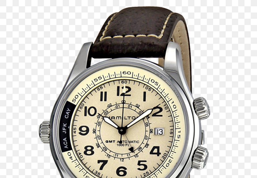 Watch Strap Hamilton Watch Company Automatic Watch Hamilton Khaki Aviation Pilot Auto, PNG, 640x569px, Watch, Automatic Watch, Baume Et Mercier, Brand, Chopard Download Free