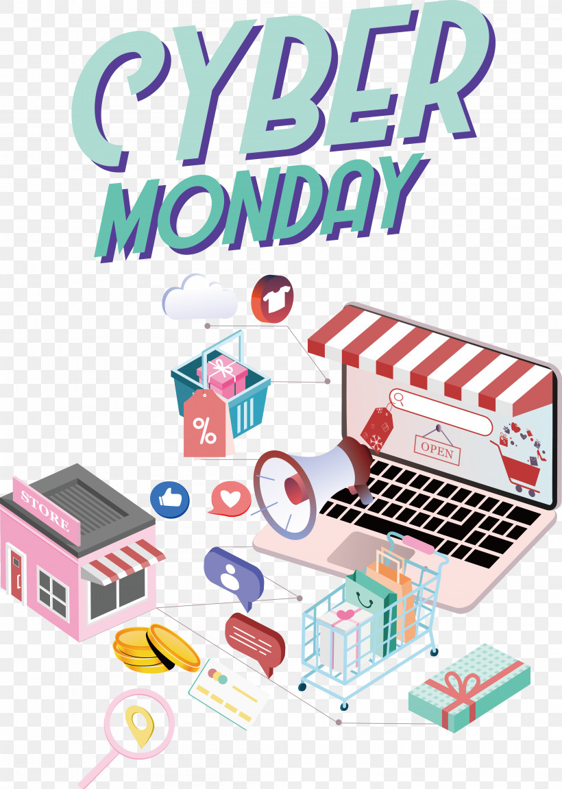 Cyber Monday, PNG, 4391x6166px, Cyber Monday, Sales Download Free