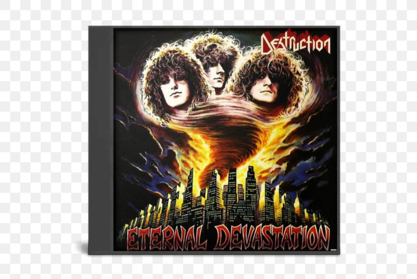 Eternal Devastation Destruction Infernal Overkill Thrash Metal Eternal Ban, PNG, 550x550px, Destruction, Advertising, Album, Album Cover, Infernal Overkill Download Free